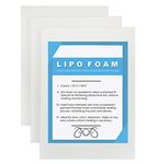 3 Pack Lipo Foam - Post Surgery Ab Board for Use with Post Liposuction Surgery Flattening Abdominal Compression Garments Liposuction Foam pads for Recovery 8"X11"