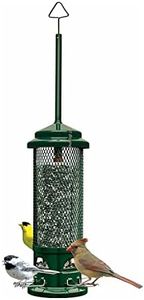 Squirrel Buster Legacy Squirrel-Proof Bird Feeder w/4 Metal Perches, 2.6-Pound Seed Capacity