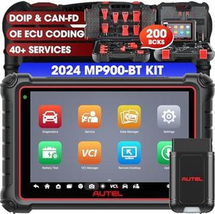 Autel MaxiCOM MK906BT OBDI OBD2 Scanner: Same as MaxiSys MS906BT MS906 Pro MK906 Pro, 2023 Auto Diagnostic Scan Tool for All Cars w/ECU Coding, Bi-Directional, 36+ Service for 150 Make, FCA AutoAuth