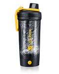 VOLTRX Shaker Bottle, Gallium USB C Rechargeable Electric Protein Shake Mixer, Shaker Cups for Protein Shakes and Meal Replacement Shakes, BPA Free, Made with Tritan