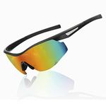 Bell+Howell Tac Glasses Sports Polarized Sunglasses For Men Women Cycling Driving Fishing Running 100% UV400 Protection- Tac Sunglasses with Anti Glare Polarized Lens As Seen On TV