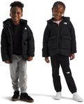 THE NORTH FACE Kids' North Down Fleece-Lined Parka, Tnf Black, 5