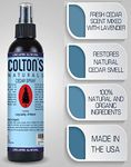 Colton's Naturals Cedar Spray – 4 ounce – With Lavender Extract – Non-Chemical Wood Protection – for Cedar Wood – Restores Scent 4oz Bottle – Closets & Drawers