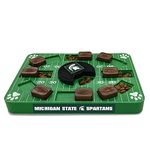 Pets First NCAA Michigan State Spartans Puzzle Toy, Puzzle Treat Dog Toy, Interactive Dog Treat Toy, Dog Puzzle Fedding Slow Toy