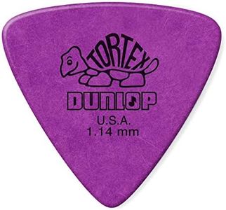 JIM DUNLOP 431P1.14 Tortex® Triangle, Purple, 1.14mm, 6/Player's Pack