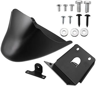 X AUTOHAUX 1 Set Lower Front Spoiler Chin Fairing for Harley Davidson Sportster Iron 883 2004-2022 Matte Black