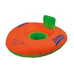 Zoggs Baby Zoggy INFLatable Trainer, Swim Seat, Orange/Green, 12-24 Months/Up to 15 Kg