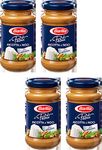 Barilla: "Ricotta e Noci" Ricotta and Nuts - 6 Ounce (170g) Bottles (Pack of 4) - [ Italian Import ]