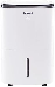 Honeywell Large SqFt Design & Filter Change Alert, TP70WKN, White TP70WK 70 Pint Energy Star Dehumidifier for Basement & Large Room Up to 4000 Sq Ft. with Anti-Spill Design