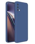 Winble Bumper Back Cover for OnePlus Nord CE 5G (Silicone | Blue)