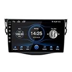 EZoneTronics 2DIN Android 10.1 Car Radio Stereo 9 inch for Toyota RAV 4 2007-2012 Capacitive Touch Screen Head unit GPS Navigation WIFI Bluetooth AM/FM Audio SWC USB Media Player 2G RAM+ 32G ROM