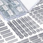 Compression Springs Assortment, Stainless Steel Springs, Spring Assortment for Shop and Home Repairs (40 Different Sizes, 200)