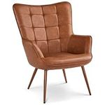 Yaheetech Leather Accent Chairs Liv