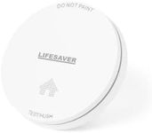 Lifesaver Low Profile Photoelectric Smoke Alarm with 10 Year Sealed Lithium Battery