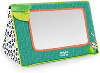 Bright Starts 52035-6-W11 Floor Mirror Tummy Time Activity Toy, Ages Newborn +, Bs Sit and See Safari