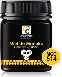 COMPTOIRS ET COMPAGNIES - Miel de Manuka Actif - IAA15+ (MGO514+) - Origine Nouvelle Zélande - 250g