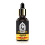 Beard Bloom Ayurvedic Beard Growth Oil - Natural Patch Filler, Length Enhancer & Thickness Booster with Yashtimadhu, Argan Oil, Milk & Sesame Oil