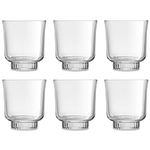 Libbey Modern America Drinking Glass, 345 ml / 34.5 cl, Set of 6, Dishwasher Safe