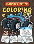 Monster Truck Coloring Book For Kid