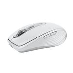 Logitech MX Anywhere 3S for Mac, compact wireless Bluetooth mouse, 8K DPI Any-surface tracking, quiet clicks, USB C, wireless mouse for MacBook pro, macbook Air, iMac, iPad - Pale Grey