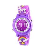 VAPCUFF 3D Cartoon Waterproof Kids Watches with Alarm - Best Toys Gifts for Girls Age 3-10