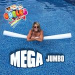 Oodles of Noodles MEGA Jumbo Approx 6 Foot x 5 Inch Biggest Pool Noodle Ever Multi-Purpose White