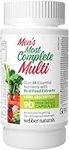 Webber Naturals Most Complete Multi For Men, 90 Capsules, One-Per-Day, Over 55 Vitamins, Minerals, and Whole Food Fruit and Vegetable Sources per Capsule, Vegetarian