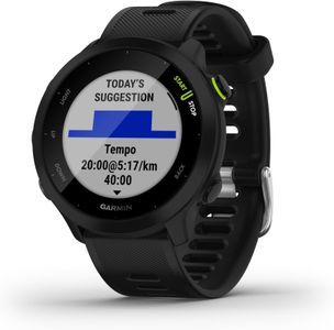 Garmin Forerunner 55 GPS Running Watch, 42mm – Black