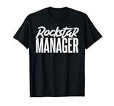 Rockstar Manager T-shirt Gift for O
