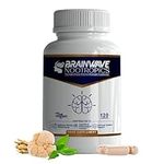 Brainwave Nootropics® Brain Supplement | Premium & High Strength | Cognitive Function & Immune System Support | Ashwagandha 1000mg - Lion's Mane 1000mg - L-Theanine 300mg - Vitamins D3, B5, B12, Zinc