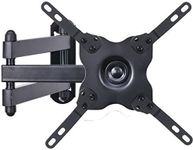 VideoSecu TV Wall Mount Monitor Bracket with Full Motion Articulating Tilt Arm 15" Extension for Most 27" 30" 32" 35" 37" 39" 42" LCD LED TVs, Some Models Up to 47" with VESA 200x200 WS2