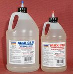 MAX CLR A/B Resin System 1.5 Gallon Kit -Food Safe 4 Direct Contact Coating, Crystal Clear, Stain Resistant, Countertop & Tabletop Coating, Casting Resin -View Product Details Below