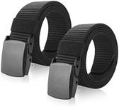 TSHAOUN 2 Pieces Men's Canvas Belt,
