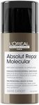 L’Oréal Professionnel, Absolut Repair Molecular Leave-In-Mask, Creamy texture, Repair Damage & Restore Strength, Heat Protectant For Hair, For All Damaged Hair Types, Serie Expert, 100 ML