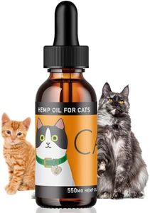 Hemp Dog Health - Calm Drops for Cats - Lavender Hemp Oil Blend for Balance During Fireworks, Travel, Alone Time, & New Environments - USDA Organic Cat Calming Drops - New & Improved Formula - 2 oz