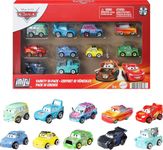 Mattel Disney Pixar Cars Mini Racers 10 Pack of Collectible Toy Vehicles for Kids & Collectors Ages 3 Years Old & Up