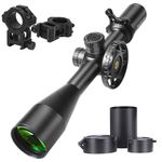 WestHunter Optics HD GEN2 6-24x50 FFP Precision Shooting Riflescope | Zero Stop, Picatinny Shooting Kit B