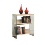 Convenience Concepts Soho Bookcase, Weathered White