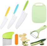 QINGHEC Plastic Kitchen Knife Set, 