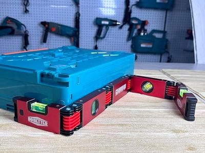 Multi-angle Foldable Level Measuring Tool, Dobetter 28-Inch 5 Sections Box Level with 45°/90°/180°Bubbles, Magnetic Level for Carpenters, Woodworkers, Fabricators -DBMFL28