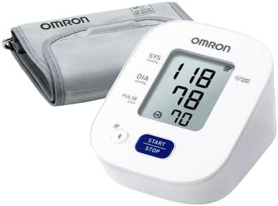 Omron HEM 7142T1 Digital Bluetooth Blood Pressure Monitor with Arm Cuff Wrapping Guide & Intellisense Technology For Most Accurate Measurement