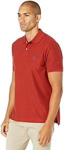 U.S. Polo Assn. Ultimate Pique Polo Shirt Pompei Red Heather SM