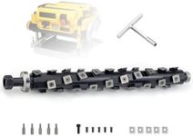 13 inch Helix Cutterhead Compatible with Dewalt DW735 DW735X Planer. Woodworking Tool with 40 Blades.Spiral Cutter Head and Helical Cutterhead Replace for DeWalt Planer DW735 DW735X Planer