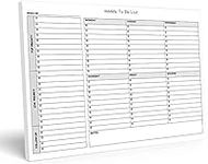 Weekly TO DO List Notepad, 50 Page 