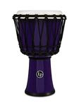 LP Latin Percussion Djembe World 7" Rope Tuned Circle Purple LP1607PL