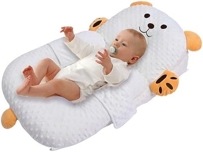 ZIXNEXKOO 2026 Baby Lounger for Newborn, Baby Lounger for Home and Travel, DIY Breathable Soft Cotton Infant Lounger, Newborn Babies Essentials Gifts