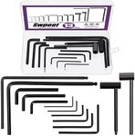 Swpeet 13Pcs Guitar Allen Wrench Se