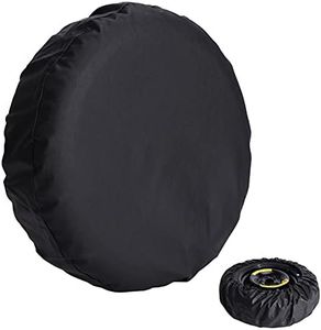 JMTBNO Cubierta de Neumático de Repuesto de PVC Cubiertas de Rueda de Automóvil Accesorios de Rueda Impermeable para Camión, SUV, RV, Remolque (para diámetro Total de Rueda 81-83 cm)