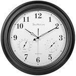 18 Inch Large Outdoor Clock, Silent
