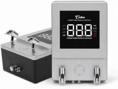 Smart Professional Airbrush Compressor – High-Performance Mini Compressor with Intelligent Digital Display, 0.5–30 PSI Adjustable, Ultra-Quiet for High-End Airbrushes,Modeling,Painting,Detail Artists